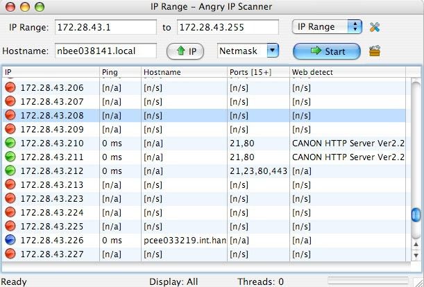Free mac address scanner software